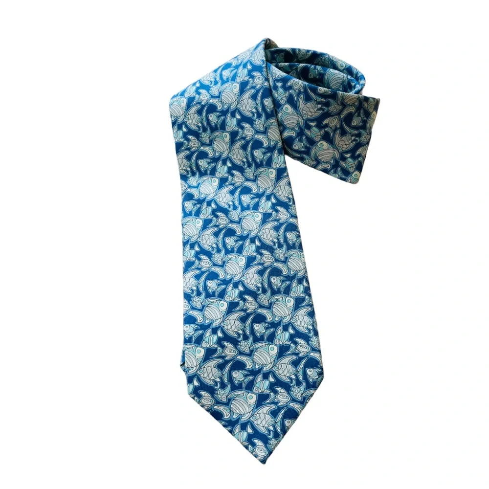 SALVATORE FERRAGAMO SILK TIE ITALY
